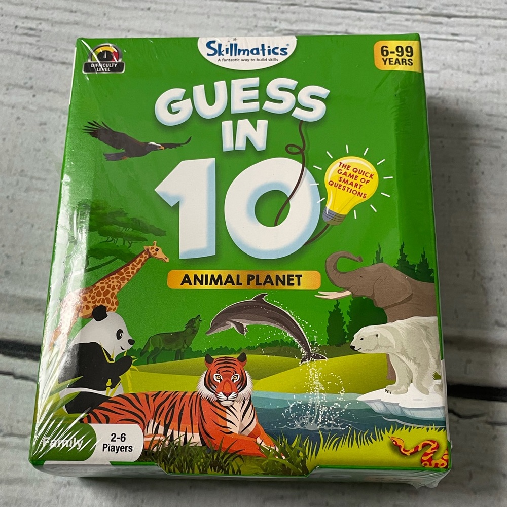 NEW"guess in 10" animal game